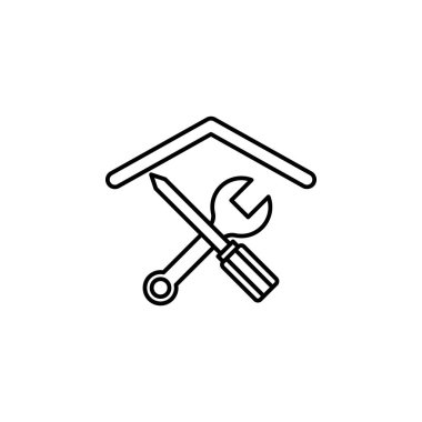 anahat simgesini onarın. Yaşam tarzı illüstrasyon simgesinin öğesi. Üstün kaliteli grafik tasarım. Web siteleri, web tasarımı, mobil uygulama, Ui, Ux için işaretler ve sembol toplama simgesi