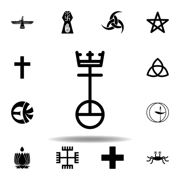 Religion symbol, united church of Christ icon. Element of religion symbol illustration. Signs and symbols icon can be used for web, logo, mobile app, UI, UX Royalty Free Stock Illustrations