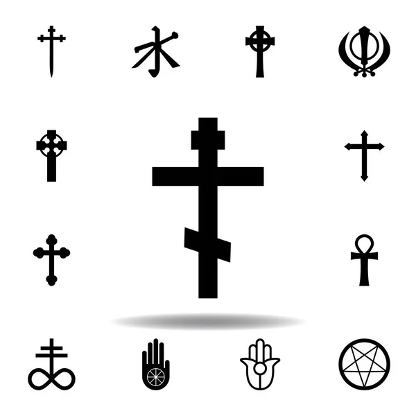 Simbolo della religione, icona del cristianesimo. Elemento di religione simbolo illustrazione. Segni e simboli icona può essere utilizzato per il web, logo, app mobile, UI, UX — Vettoriale Stock