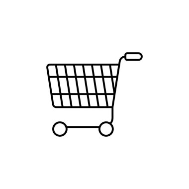 alışveriş, çanta hattı simgesi. Black Friday ve satış simgesinin öğeleri. Üstün kaliteli grafik tasarım simgesi. Web, logo, mobil uygulama, Ui, Ux için kullanılabilir