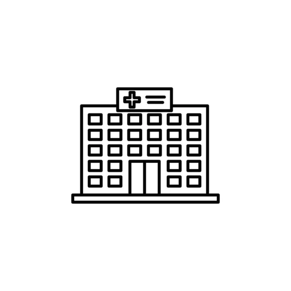 Symbolbild Krankenhaus Zeichen Und Symbole Können Für Web Logo Mobile — Stockvektor