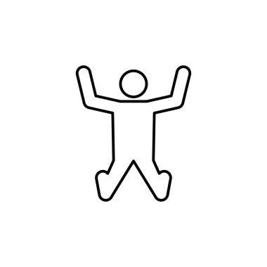 Oyuncu, bowling salonu ikonu. İşaretler ve semboller beyaz arkaplanda ağ, logo, mobil uygulama, UI, UX için kullanılabilir