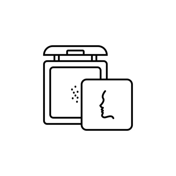 Puderstrich Symbol Zeichen Und Symbole Können Für Web Logo Mobile — Stockvektor