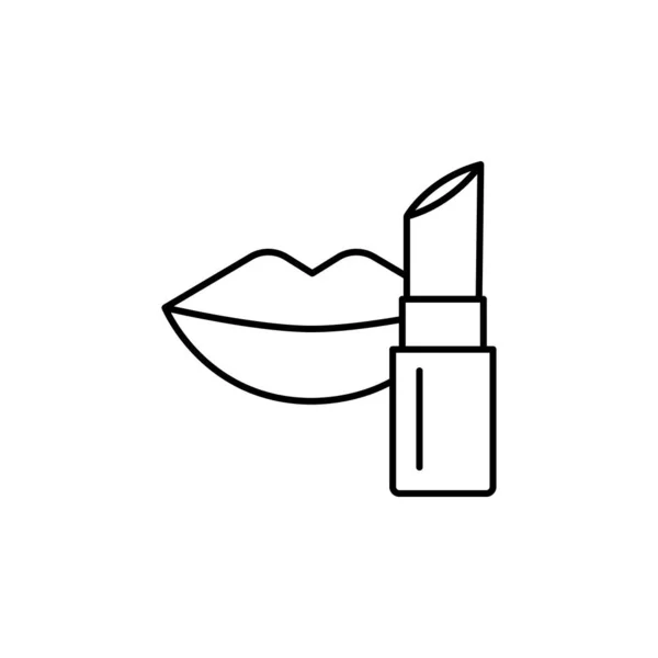 Ikon Lipstik Tanda Dan Simbol Dapat Digunakan Untuk Web Logo - Stok Vektor