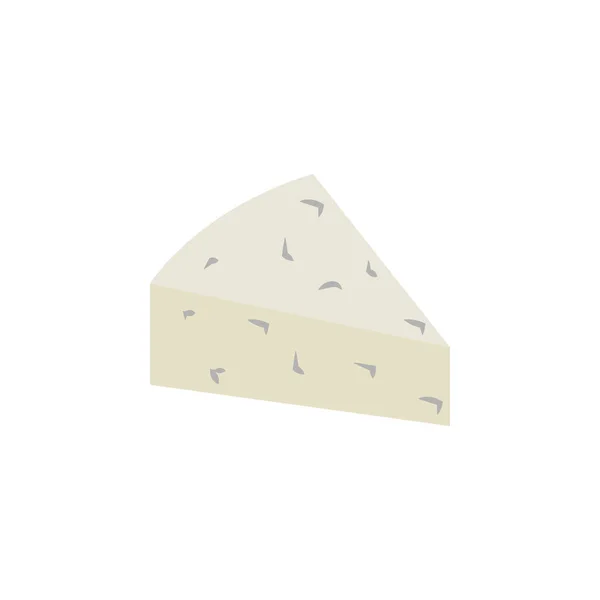 Dorblu Peynir Renkli Ikon Şaretler Semboller Beyaz Arkaplanda Logo Mobil — Stok Vektör