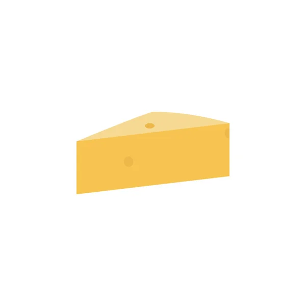 Zingas奶酪彩色图标 符号和符号可用于白色背景的Web Logo Mobile App — 图库矢量图片