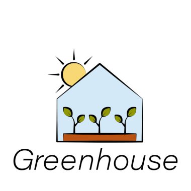 Sera el çizimi simgesi. Çiftçilik ikonları elementi. İşaretler ve semboller beyaz arkaplanda ağ, logo, mobil uygulama, UI, UX için kullanılabilir