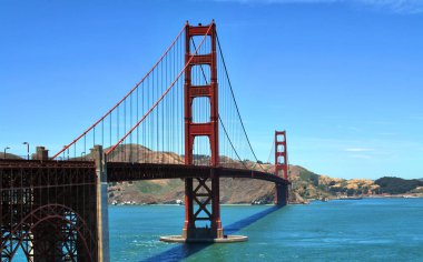 golden gate Köprüsü san Francisco, Kaliforniya ABD görüntüleyin