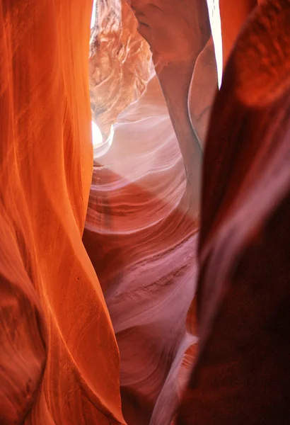 Stråle Ljus Upper Antelope Canyon Arizona Usa — Stockfoto