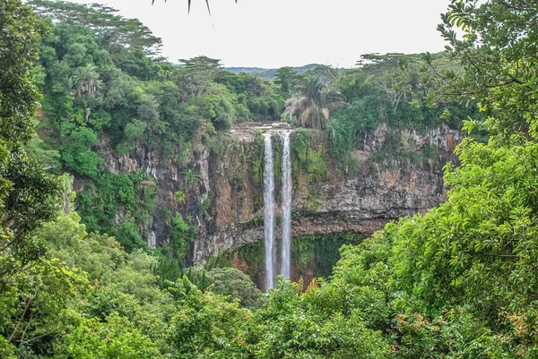 A mauritius sziget Chamarel vízesés — Stock Fotó