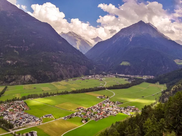 Via ferrata, oetztal alps, austria — Stockfoto