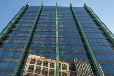 bina cephesi Frankfurt, hesse, Almanya