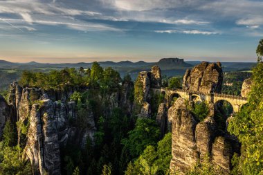sakson İsviçre'de burç köprüsü, Almanya