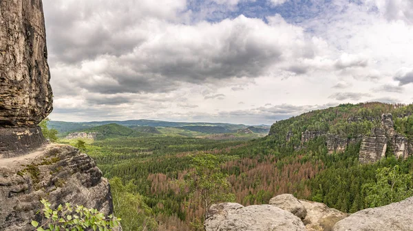 Saksernes idagrotte, Tyskland. – stockfoto