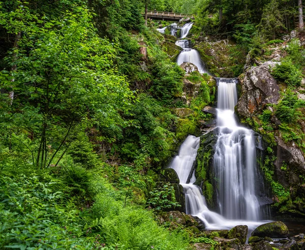 Triberg vattenfall, triberg, Schwarzwald, Tyskland — Stockfoto