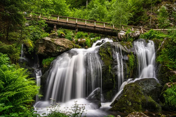 Cachoeira triberg, triberg, Schwarzwald, alemanha — Fotografia de Stock