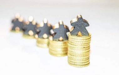 on sentlik sikke yığınları ile gösterilen kişilerin en iyi performans bir