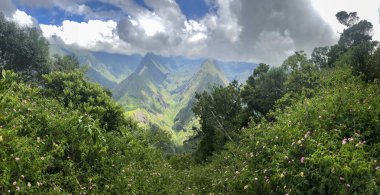 Cape Noir 'deki Cirque de Mafate