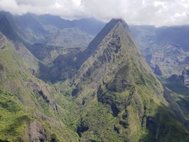 Cape Noir 'deki Cirque de Mafate