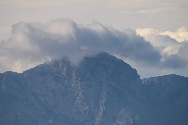 Vista Panorámica Montaña Desde Las Montañas Karwendel Bavaria Alemania — Foto de Stock
