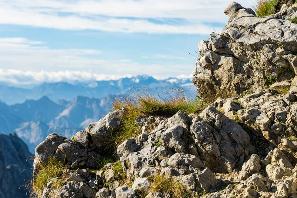 Karwendel Dağları Bavyera Almanya Dan Dağ Manzarası — Stok fotoğraf