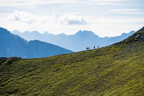 Вид Горы Гор Карвендель Бавария Германия — стоковое фото