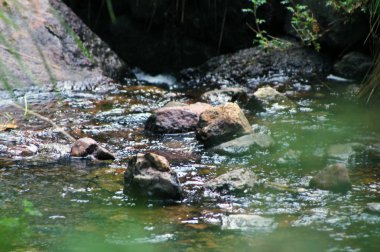 kayalar olsa gidiyor bir nehir