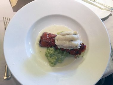 akşam yemeği için ıstakoz kuyruk