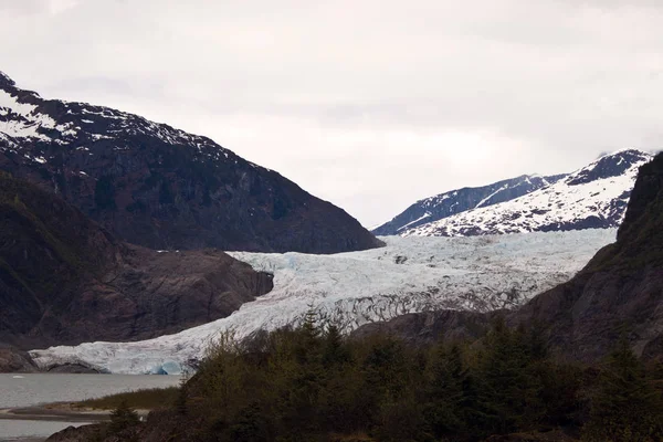 Glaciar Mendenhall en Alaska — Foto de Stock