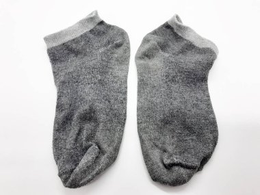 Beyaz İzole arka planda Renkli Güzel Kadın Çorap Çifti - Resim 