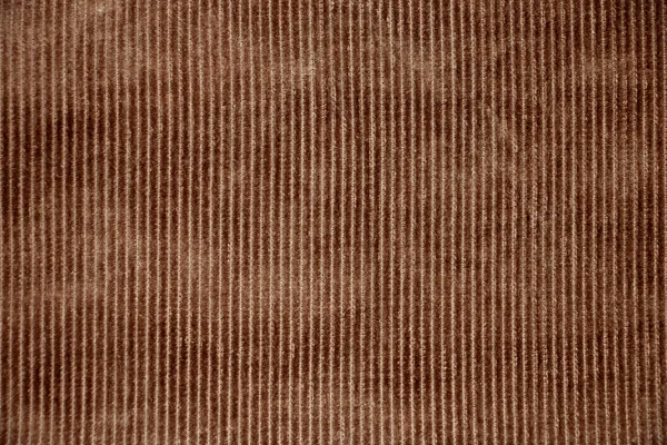 Textuur Retro Rood Bruin Corduroy Stof — Stockfoto