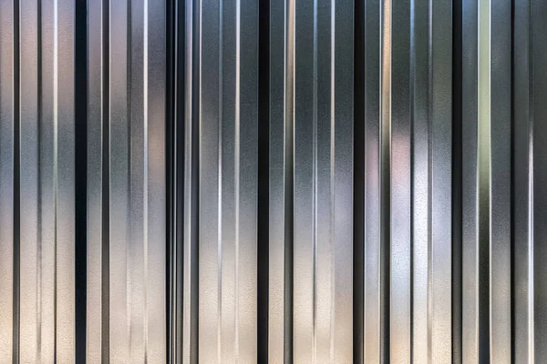 Hintergrund Textur Der Glänzenden Metallverkleidung — Stockfoto
