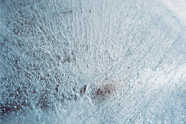 Макрофотография Поверхности Льда Зимний Абстрактный Фон — стоковое фото