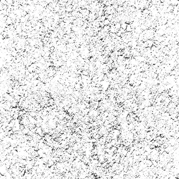 Distressed Black White Grunge Texture Sans Couture Texture Style Altérée — Image vectorielle