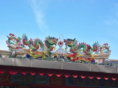 Bangkok Tayland 'daki Çin tapınağı.