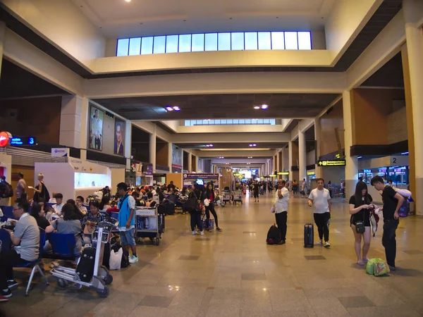 Międzynarodowy terminal pasażerski Don Mueang Airport. — Zdjęcie stockowe