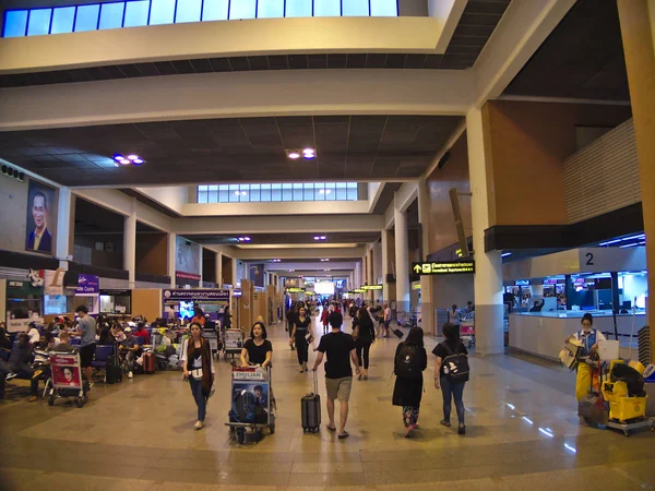 Międzynarodowy terminal pasażerski Don Mueang Airport. — Zdjęcie stockowe