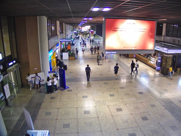 Міжнародний пасажирський термінал аеропорту Дон Мианг. — стокове фото