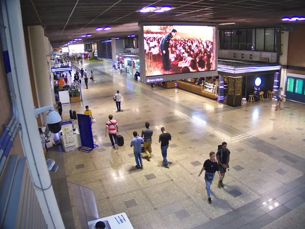 Aeroporto de Don Mueang Terminal Internacional de Passageiros . — Fotografia de Stock