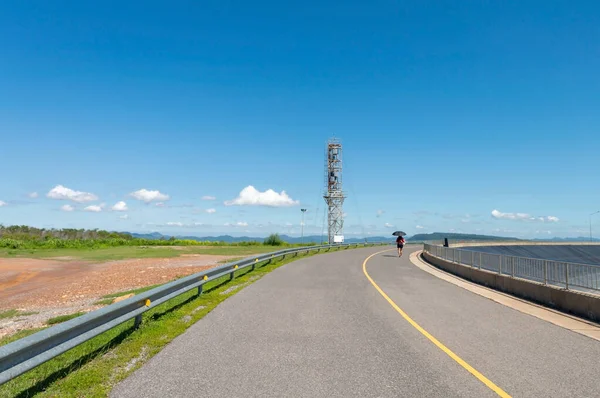 Paisagens Lam Takhong Reservatório Turbinas Geradoras Eletricidade Khao Yai Thiang — Fotografia de Stock