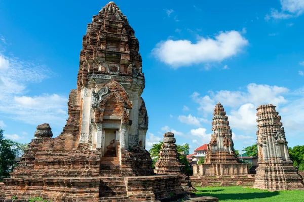 Wat Phra Sri Rattana Mahathat Lop Buri Thailand Keine Beweise — Stockfoto