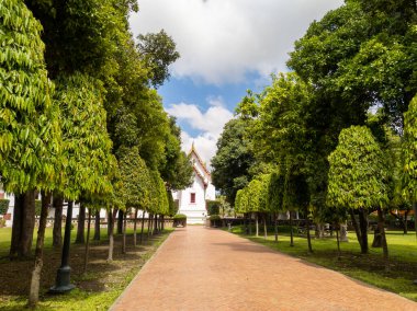 Ulusal Müze Kralı Narai LOP BURI THAILAND-17 Temmuz 2020 Antik saray Phra Narai Ratchaniwet Tha Hin Alt Bölgesi Mueang Lop Buri Bölgesi Lop Bölgesi Lop Bölgesi.