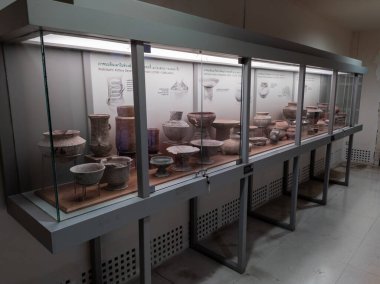 Ulusal Müze Kralı Narai LOP BURI THAILAND-17 Temmuz 2020 Antik saray Phra Narai Ratchaniwet Tha Hin Alt Bölgesi Mueang Lop Buri Bölgesi Lop Bölgesi Lop Bölgesi.