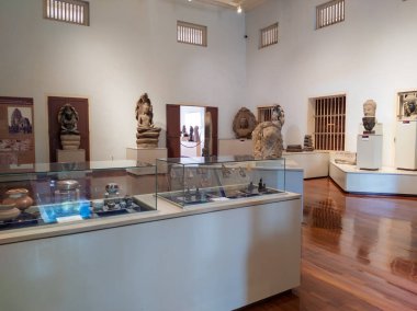 Ulusal Müze Kralı Narai LOP BURI THAILAND-17 Temmuz 2020 Antik saray Phra Narai Ratchaniwet Tha Hin Alt Bölgesi Mueang Lop Buri Bölgesi Lop Bölgesi Lop Bölgesi.