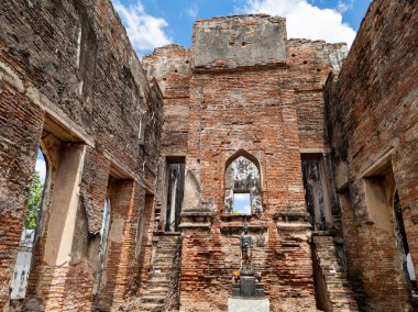 Ulusal Müze Kralı Narai LOP BURI THAILAND-17 Temmuz 2020 Antik saray Phra Narai Ratchaniwet Tha Hin Alt Bölgesi Mueang Lop Buri Bölgesi Lop Bölgesi Lop Bölgesi.