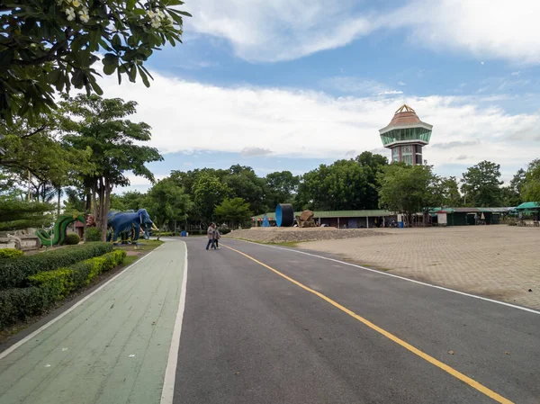 Lop Buri Thailand Juli 2020Landschaft Des Pasak Jolasid Dam Lop — Stockfoto