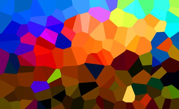 Illustration Pixels Pattern Various Bright Colors Creates Pixelated Pattern Style — Stock Photo, Image