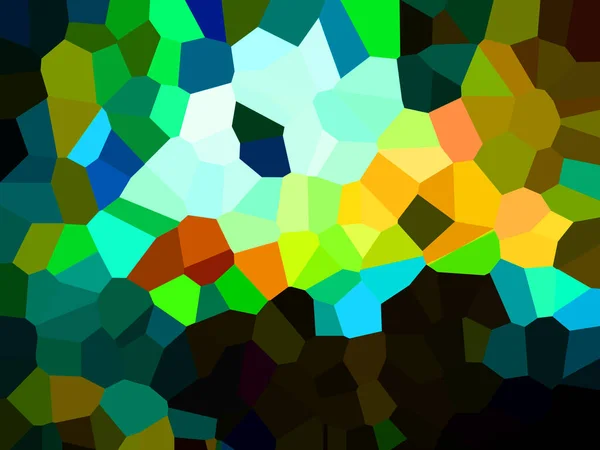 Illustration of Pixels pattern with various bright colors creates an pixelated pattern style.