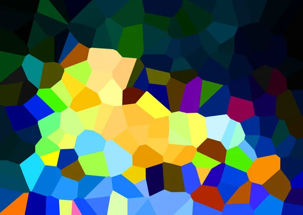 Illustration of Pixels pattern with various bright colors creates an pixelated pattern style.