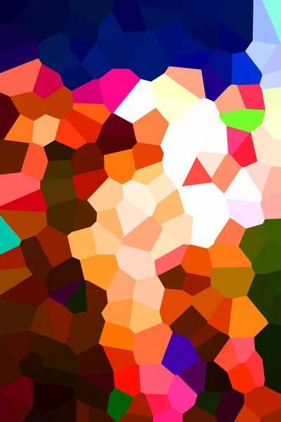Ilustración Del Patrón Píxeles Con Varios Colores Brillantes Crea Estilo — Foto de Stock